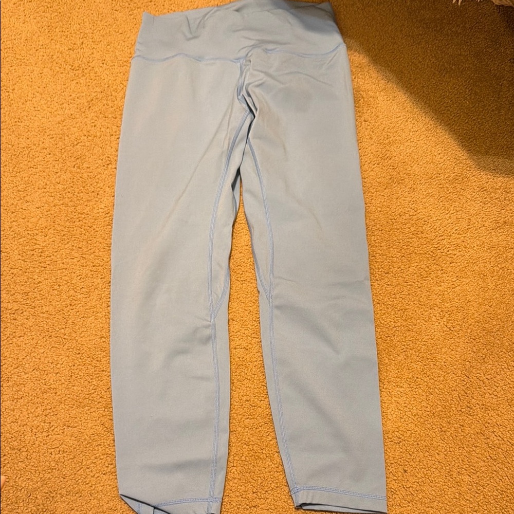 Lululemon Light Blue High-Waist Leggings